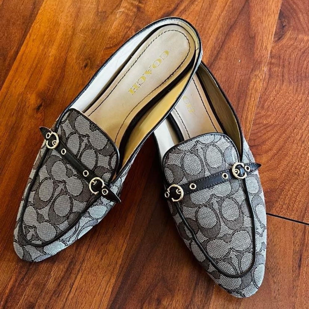 Authentic Coach Mules - No flaws, have been used appropriately 2-3 times.